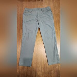 lululemon athletica Men's Gray Chinos